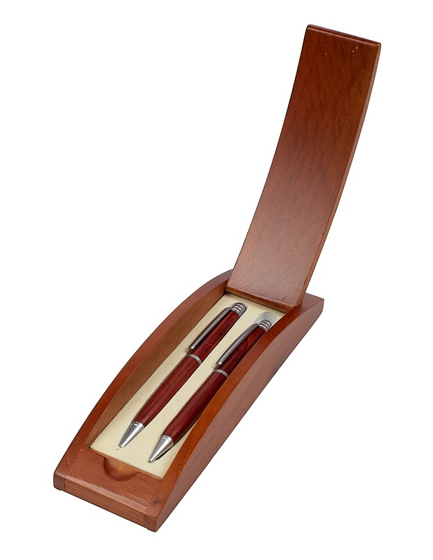 Kynäsetti puurasiassa - Askartelu - 10105501951 - 1