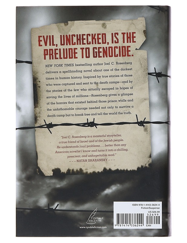 The Auschwitz Escape -  Rosenberg , Joel C.  - Romaanit ja novellit - 10105501964 - 1
