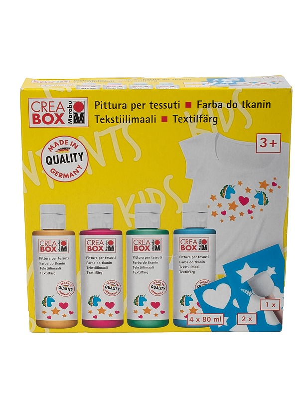 CREA BOX Marabu tekstiilimaali - Käsityö - 10105501978 - 0