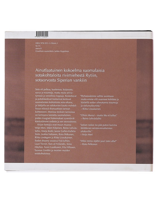 Sata sotakohtaloa - Lagerbohm, John - Tietokirjat - 10105501982 - 1