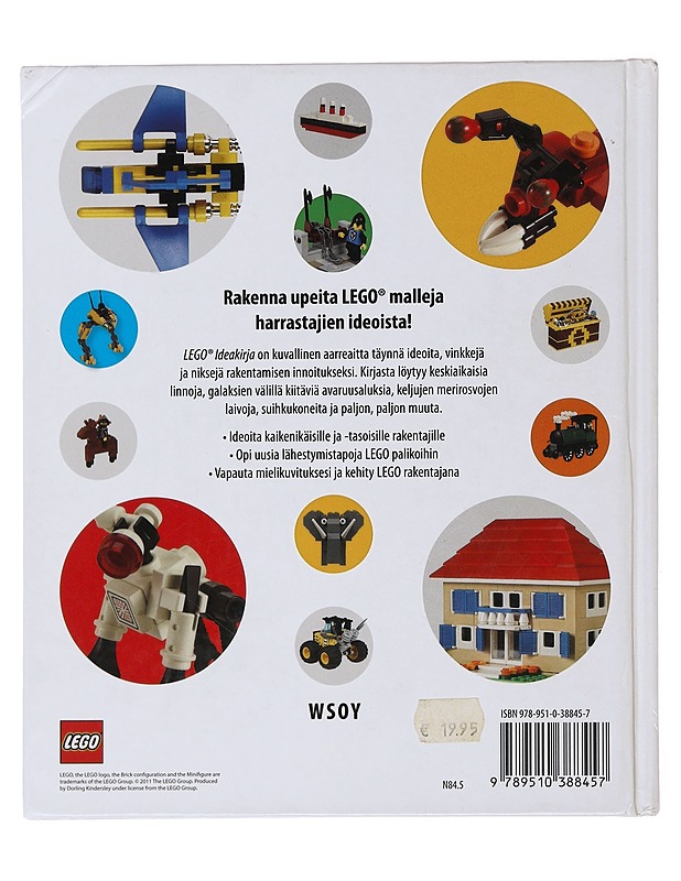 LEGO ideakirja : rakenna mitä vain - Lipkowitz, Daniel - Lastenkirjat - 10105501984 - 1