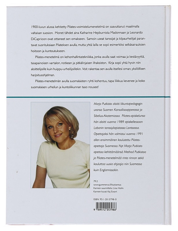 Method Putkisto : Pilateksella vahvaksi - Marja Putkisto - Tietokirjat ja oppaat - 10105501986 - 1