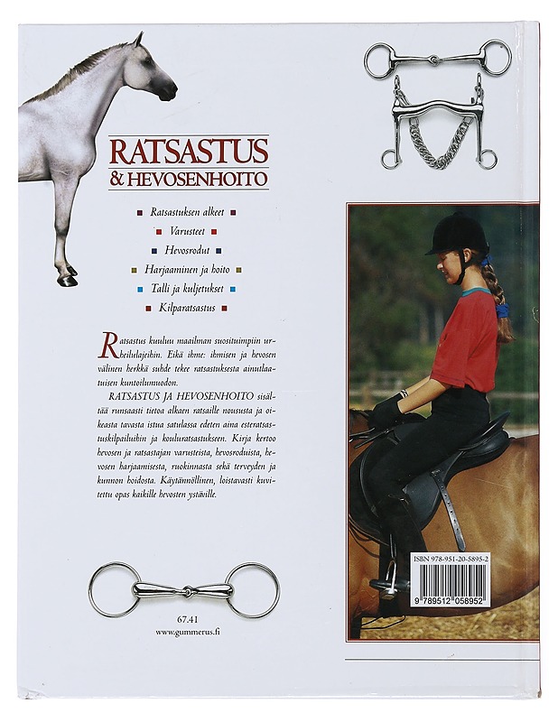 Ratsastus & hevosenhoito - Faurie, Bernadette - Tietokirjat ja oppaat - 10105501994 - 1