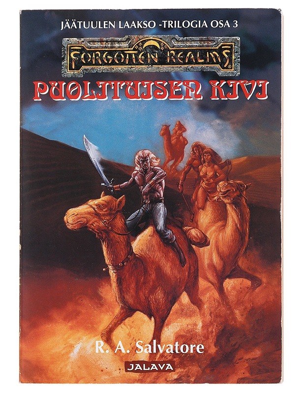 Jäätuulen laakso -trilogia. Osa 3, Puolituisen kivi - Salvatore, R. A. - Fantasia- ja scifi - 10105502007 - 0