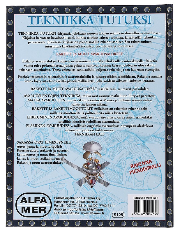 Raketit ja muut avaruusalukset - Farndon, John - Tietokirjat ja oppaat - 10105502009 - 1