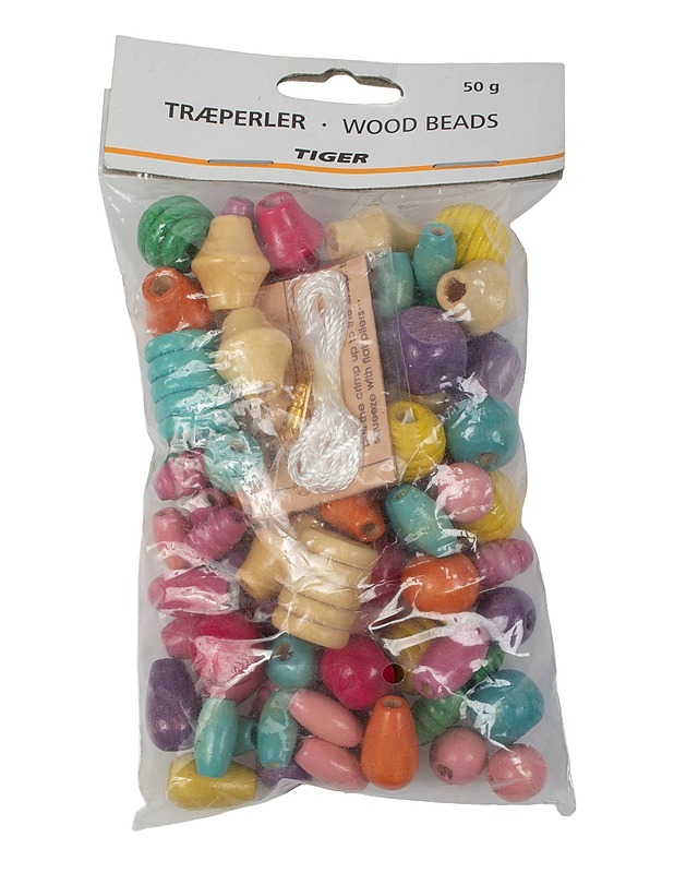 TIGER puuhelmiä - Askartelu - 10105502015 - 0