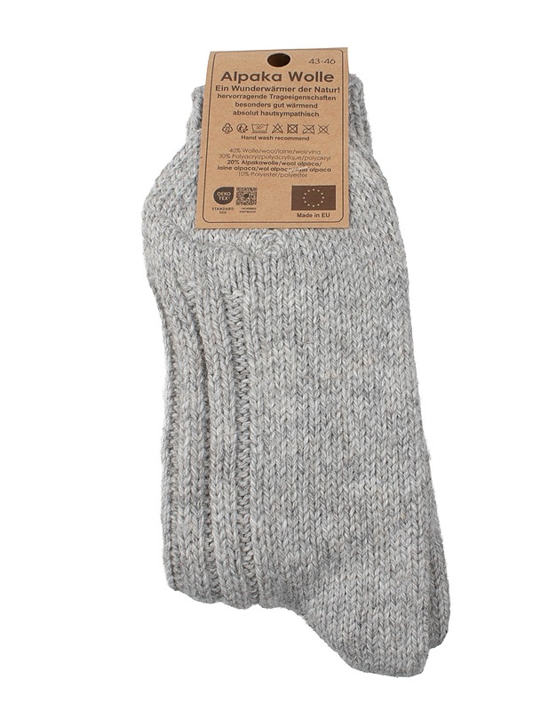 ALPAKKA villasukat, 43-46 - Alusvaatteet - 10105502036 - 1