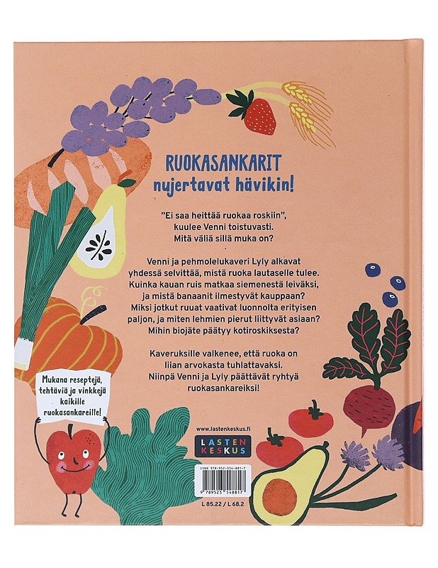 Ruokasankarit - Pyykkö, Anni - Lastenkirjat - 10105502031 - 1