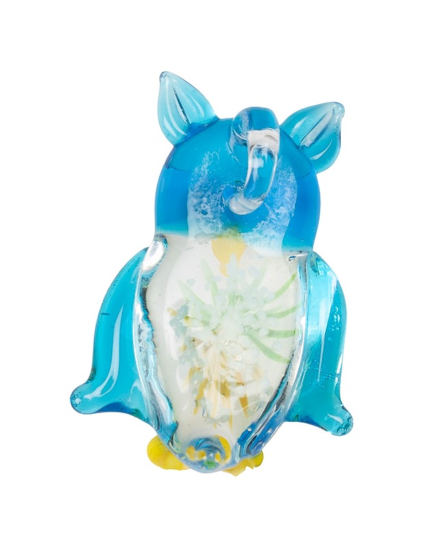 Lasinen pöllö-amuletti - Askartelu - 10105502102 - 1