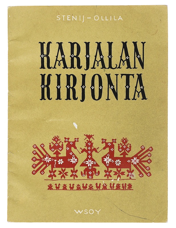 Karjalan kirjonta - Stenij Maija ; Ollila Aino   - Käsityökirjat - 10105502128 - 0