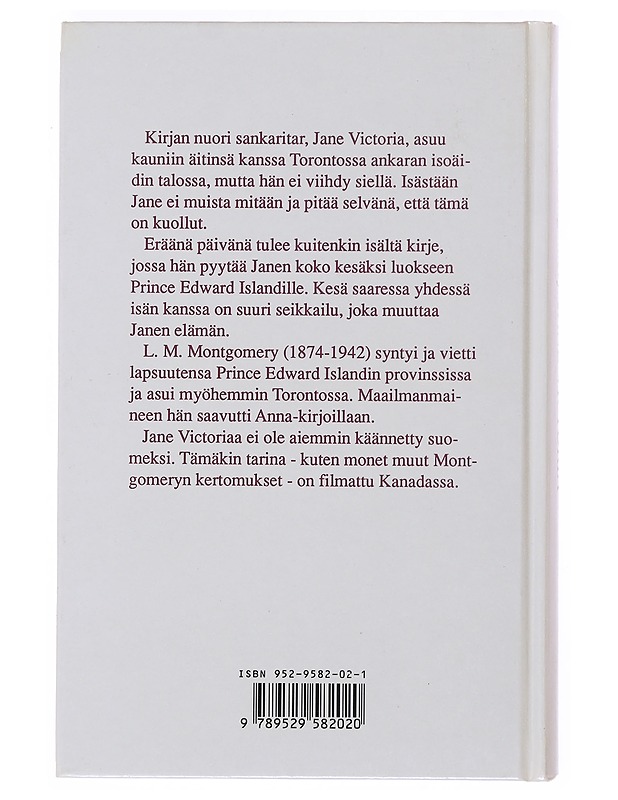 Jane Victoria - Montgomery, L.M - Romaanit ja novellit - 10105502228 - 1