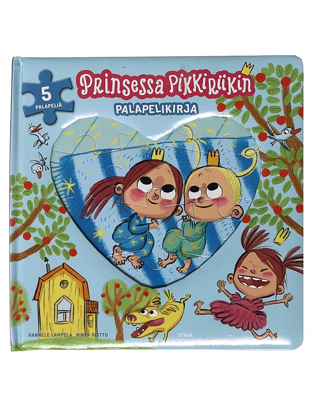 Prinsessa Pikkiriikin palapelikirja - Lampela, Hannele - Lastenkirjat - 10105502283 - 0