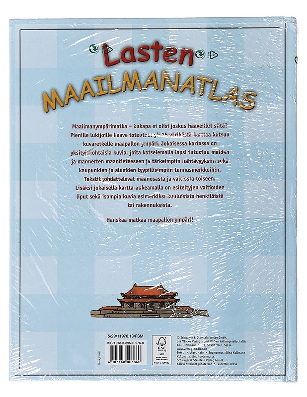 Lasten maailmanatlas - Kollmann, Elina - Tietokirjat ja oppaat - 10105502401 - 1
