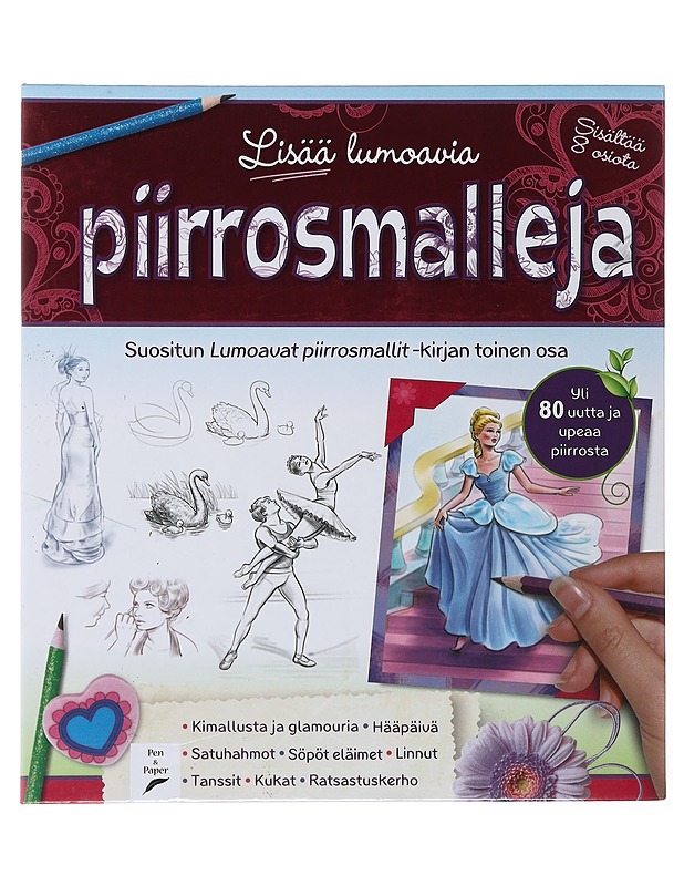 Lisää lumoavia piirrosmalleja - Könye, Paul - Tietokirjat ja oppaat - 10105502422 - 0