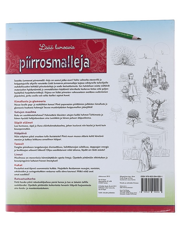 Lisää lumoavia piirrosmalleja - Könye, Paul - Tietokirjat ja oppaat - 10105502422 - 1