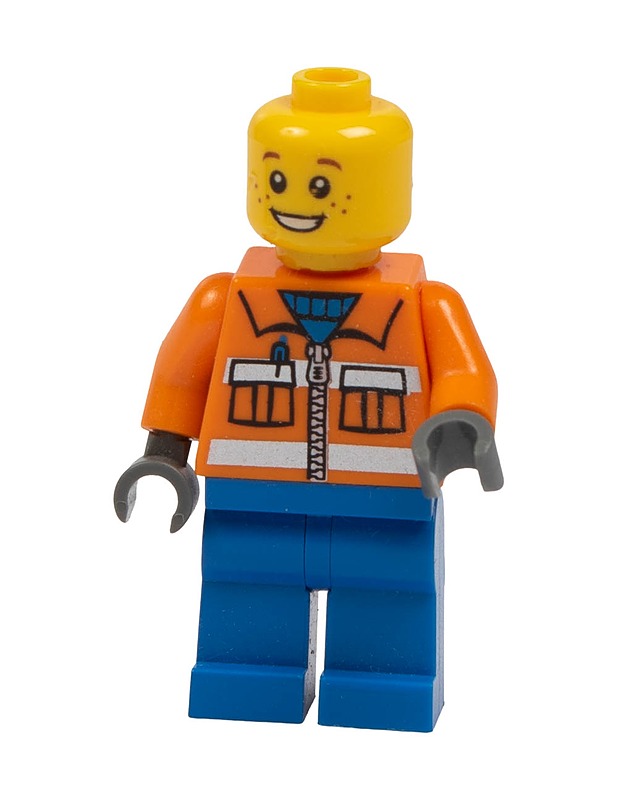 LEGO rakennustyöläinen minifiguuri - Lasten lelut - 10105502439 - 0