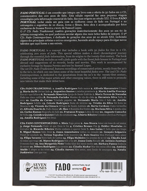 Fado Portugal : 200 Years Of Fado - Tietokirjat ja oppaat - 10105502514 - 1