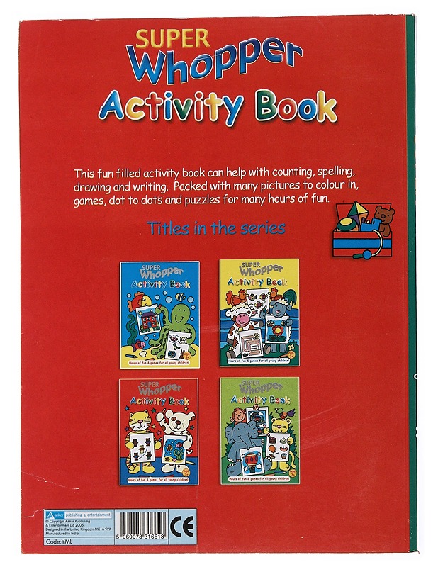 Super Whopper Activity Book - Lastenkirjat - 10105502539 - 1