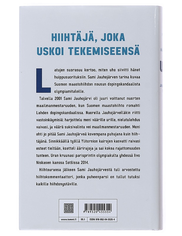 Uho : Sami Jauhojärven tarina - Hytönen, Outi - Elämäkerrat ja muistelmat - 10105502616 - 1