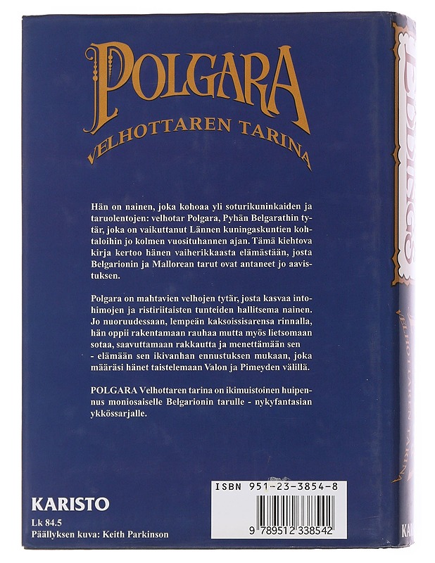 Polgara : velhottaren tarina - Eddings, David - Fantasia- ja scifi - 10105502622 - 1