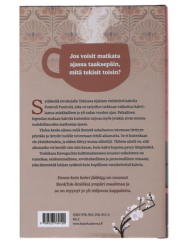 Ennen kuin kahvi jäähtyy - Kawaguchi, Toshikazu - Fantasia- ja scifi - 10105502643 - 1