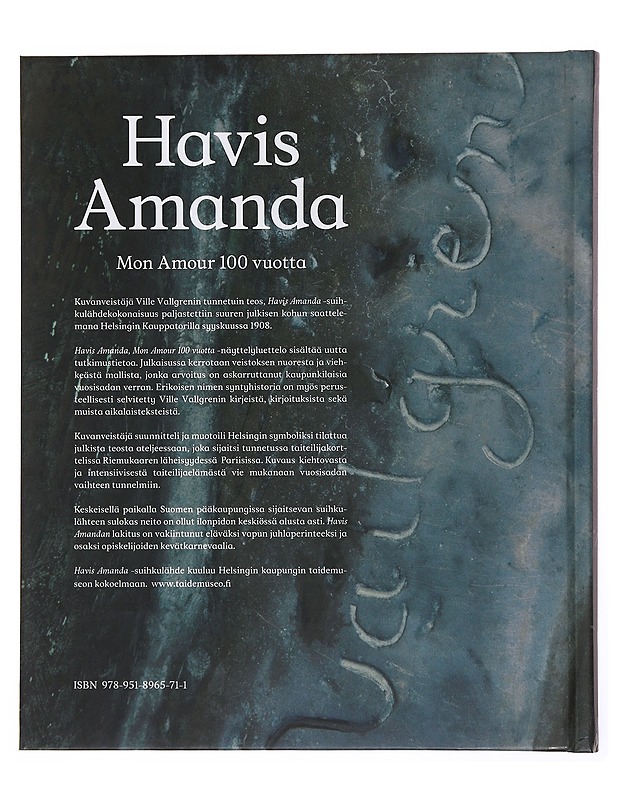 Havis Amanda : mon amour 100 vuotta - Mononen, Teija - Elämäkerrat ja muistelmat - 10105502648 - 1