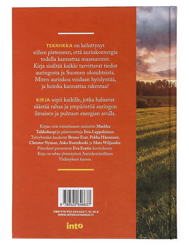 Aurinkoenergia Suomessa - Erat, Bruno - Tietokirjat ja oppaat - 10105502647 - 1