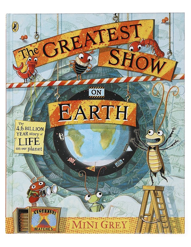 Welcome to tonight's performance of The greatest show on Earth in the world-famous Shoebox Theatre - Grey, Mini - Lastenkirjat - 10105502657 - 0