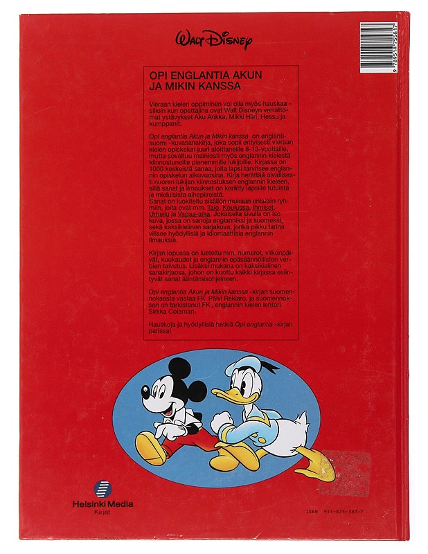 Opi englantia Akun ja Mikin kanssa : 1000 sanan englanti-suomi-kuvasanakirja - Lastenkirjat - 10105502678 - 1