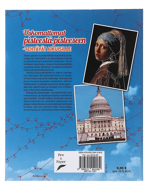 Uskomattomat Pisteestä Pisteeseen : Tehtävät Aikuisille - David Woodroffe - Harrastekirjat - 10105502715 - 1