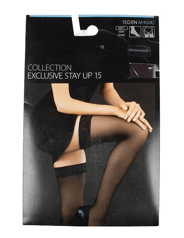 COLLECTIOIN Exclusive stay up 15den sukkahousut, 40/42 - Asusteet - 10105502716 - 0