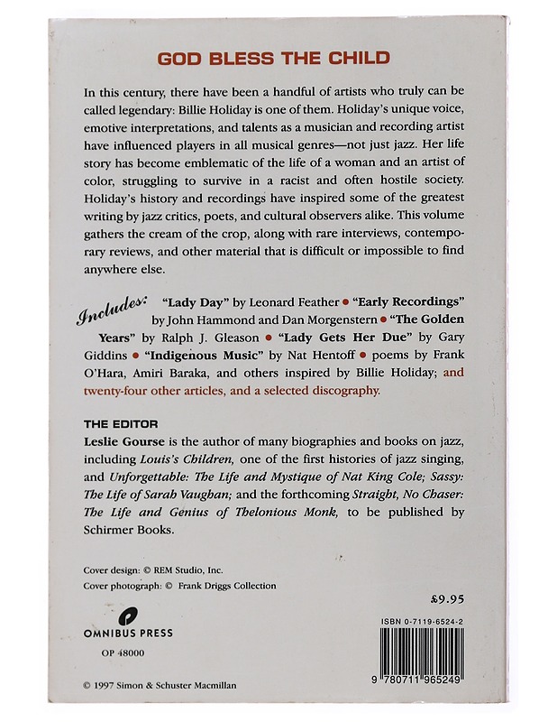 The Billie Holiday companion : seven decades of commentary - Gourse, Leslie - Tietokirjat ja oppaat - 10105502743 - 1