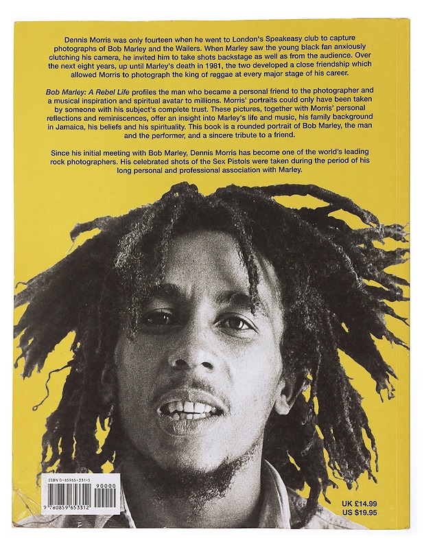 Bob Marley: A Rebel Life - Morris, Dennis - Musiikki- ja elokuvakirjat - 10105502769 - 1