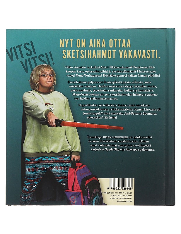 Sketsofrenia : sata suomalaista sketsihahmoa - Susan Heikkinen - Historiakirjat - 10105502775 - 1