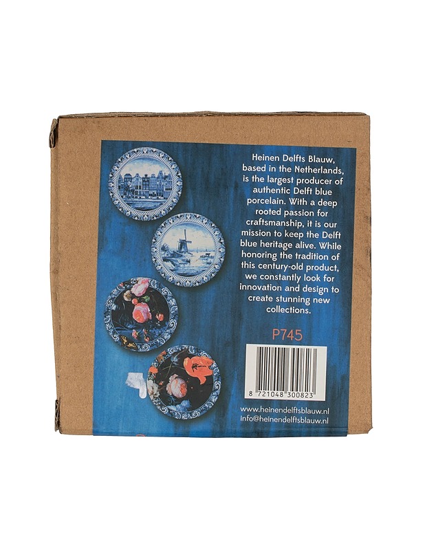 HEINEN DELFTS BLAUW Dutch Paintings lasinaluset - Muut astiat - 10105502783 - 1