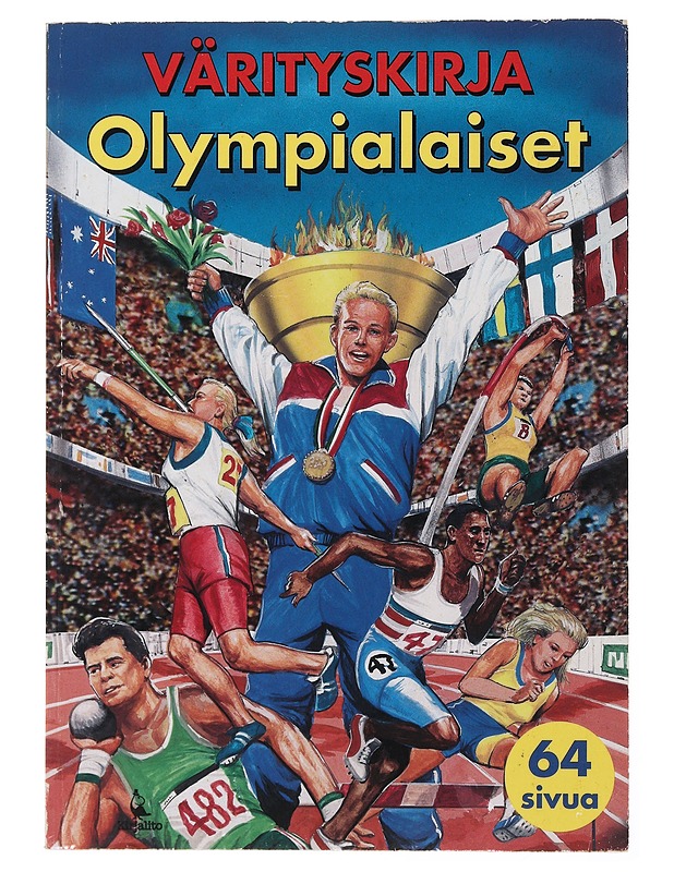 Värityskirja Olympialaiset - Harrastekirjat - 10105502816 - 0