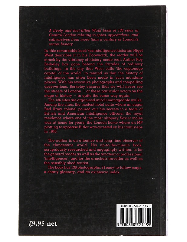 A Spy's London - Roy Berkeley - Tietokirjat ja oppaat - 10105502867 - 1
