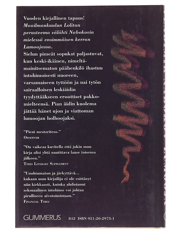 Lumooja - Nabokov, Vladimir - Romaanit ja novellit - 10105502903 - 1