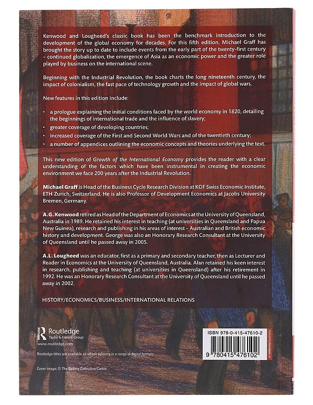 Growth of the International Economy, 1820-2015 - Graff, Michael - Tietokirjat ja oppaat - 10105502924 - 1