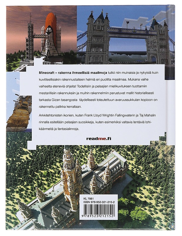 Minecraft : rakenna ihmeellisiä maailmoja - Kearney, Kirsten - Harrastekirjat - 10105502955 - 1