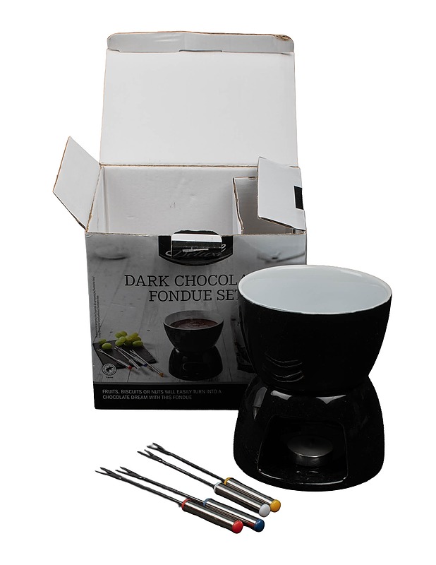 DELUXE Dark chocolate suklaafondue-setti - Muut astiat - 10105502977 - 0