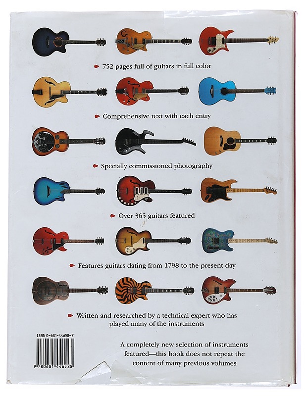 The illustrated directory of guitars - Freeth, Nick - Tietokirjat ja oppaat - 10105502983 - 1