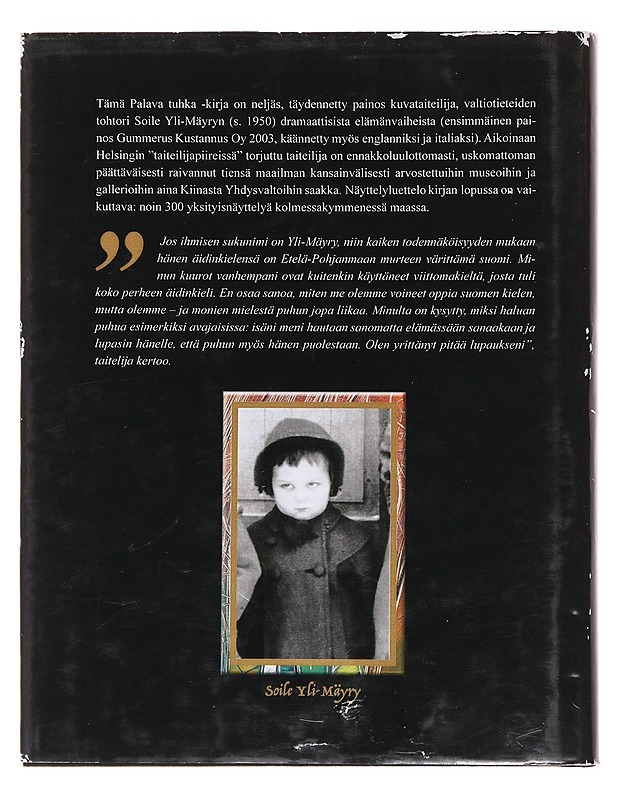 Palava tuhka - Yli-Mäyry, Soile - Elämäkerrat ja muistelmat - 10105503017 - 1