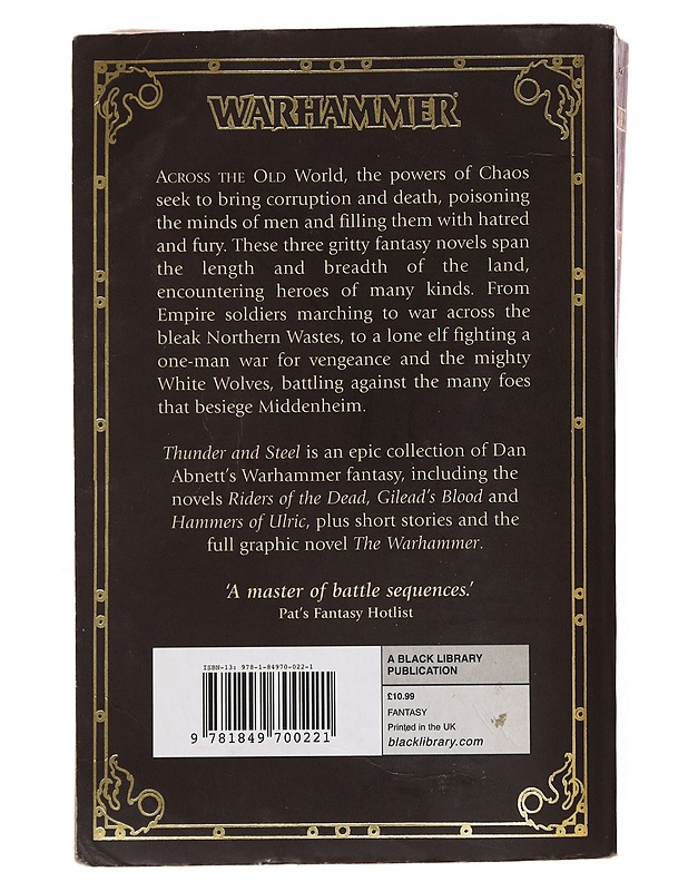 Thunder & Steel - Dan Abnett - Fantasia- ja scifi - 10105503033 - 1