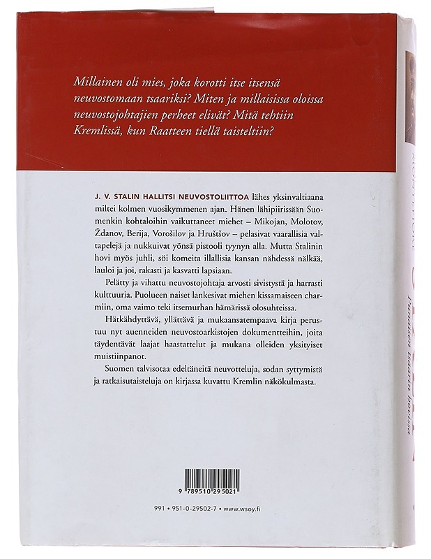 Stalin : punaisen tsaarin hovissa - Sebag Montefiore, Simon - Elämäkerrat ja muistelmat - 10105503036 - 1