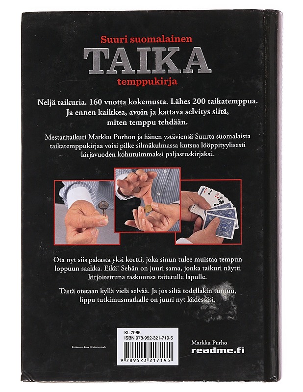 Suuri suomalainen taikatemppukirja - Purho, Markku - Tietokirjat ja oppaat - 10105503068 - 1