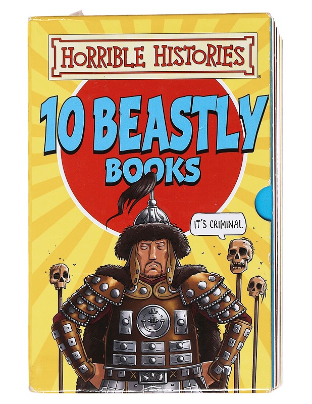10 Beastly Books - Teddy Deary - Nuorten kirjat - 10105503103 - 0