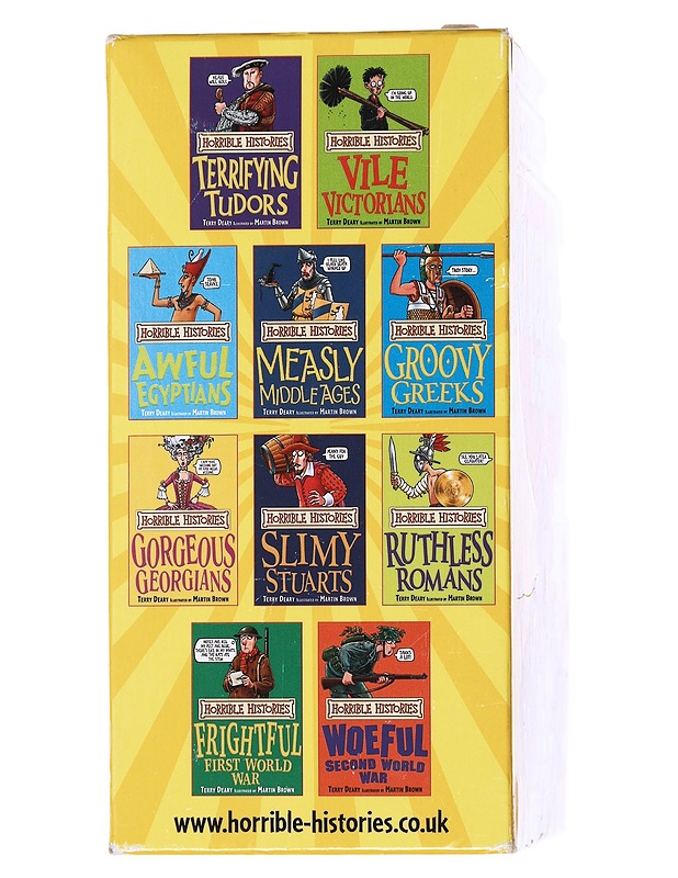 10 Beastly Books - Teddy Deary - Nuorten kirjat - 10105503103 - 2