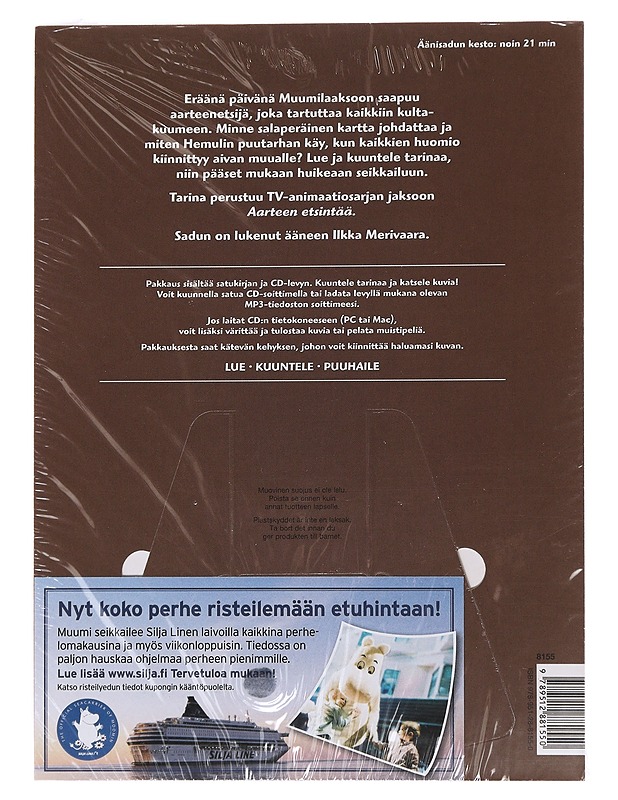 Aarteen etsintää [Moniviestin] - Ratia-Kähönen, Jertta - Lastenkirjat - 10105503107 - 1