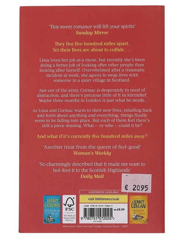 Five hundred miles from you - Jenny Colgan - Kaunokirjallisuus - 10105503120 - 1